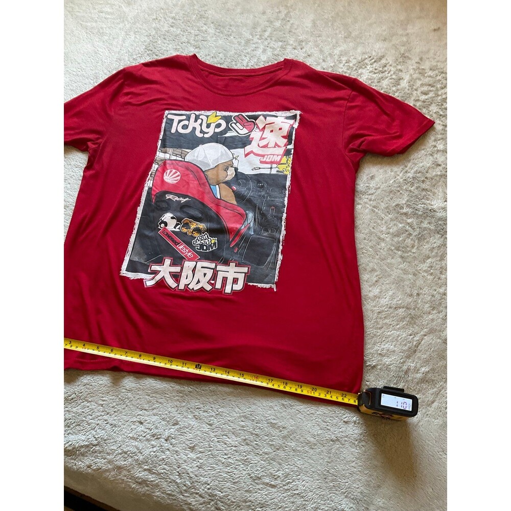 Tokyo JDM, T-shirt, size XL Color Red, Honda Collector